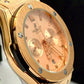 Relógio Hublot Geneve linha Gold Preto rose 100% funcional