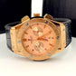 Relógio Hublot Geneve linha Gold Preto rose 100% funcional