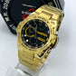Relógio Masculino G-Shock Metal dourado GST 100% funcional c/ caixa e a prova dagua
